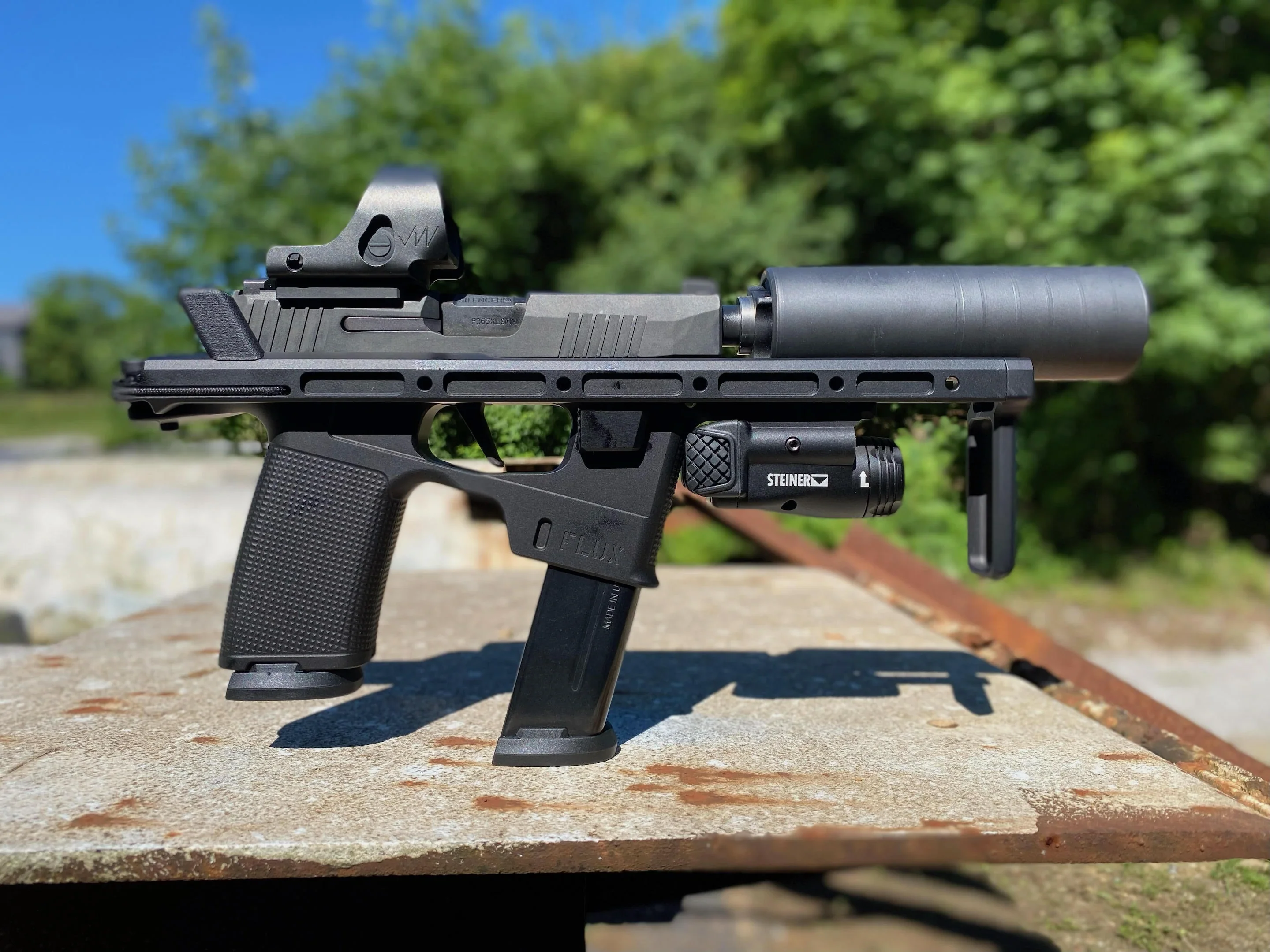 Sig P365 to Trijicon RMR/SRO/Holosun C/407C/507C/508T/507Comp Steel Red ...